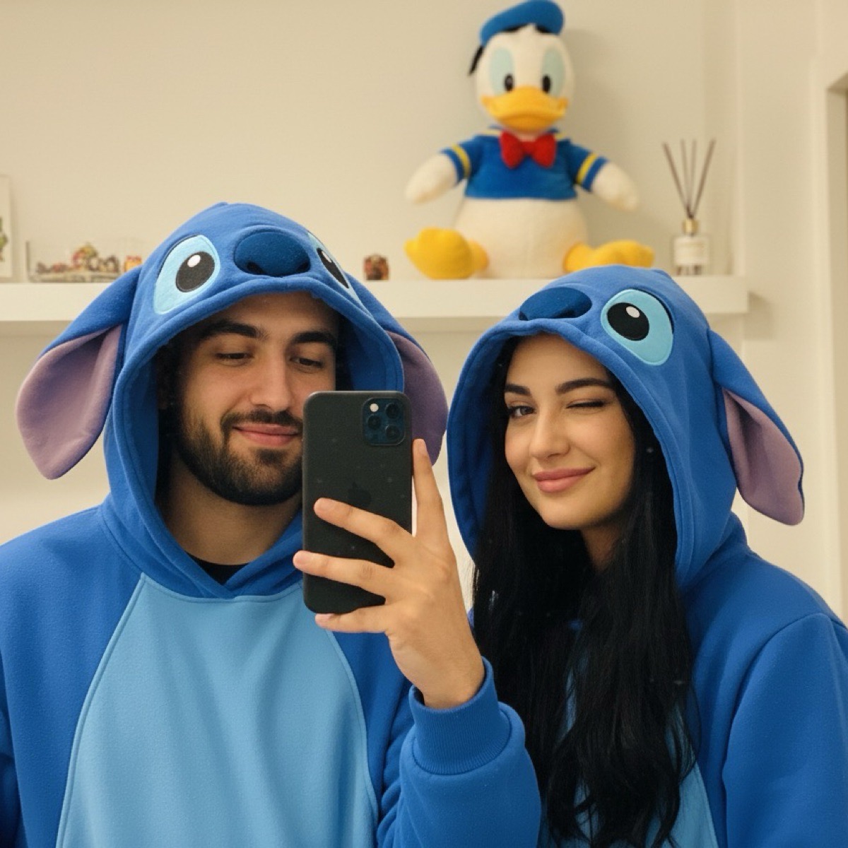 Gemini AI: Cozy Stitch Mirror Photo example 1