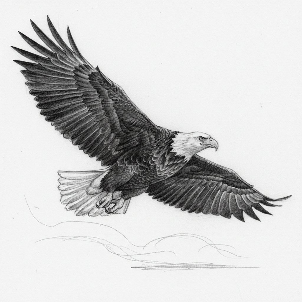 Realistic Graphite Pencil Sketch — Any Subject example 3