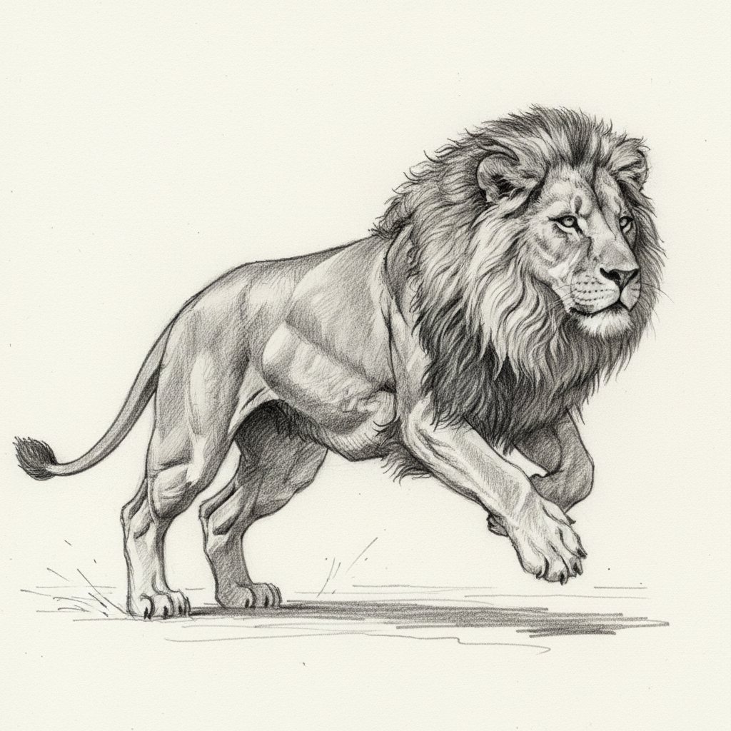 Realistic Graphite Pencil Sketch — Any Subject example 1