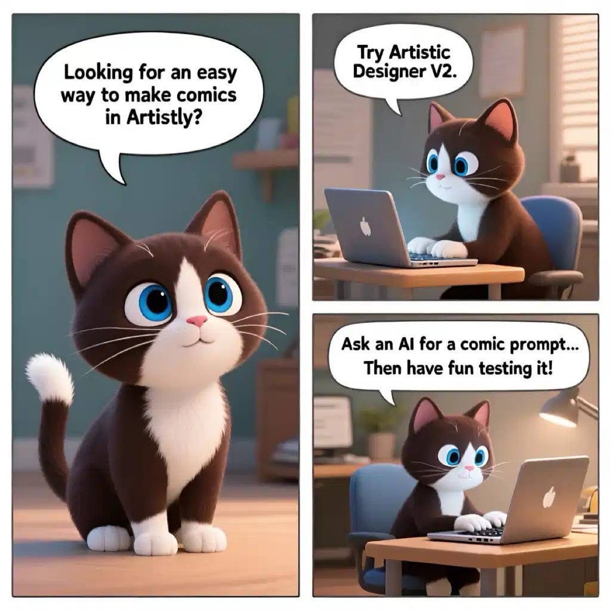 3-panel comic strip example 1