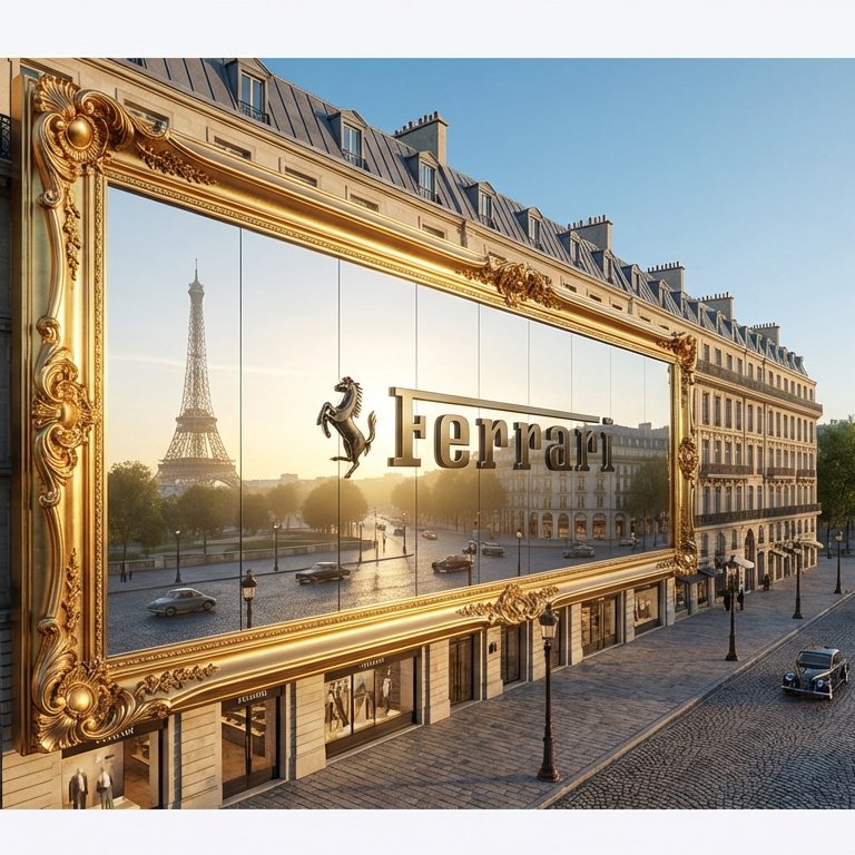 Luxury Brand Billboard — Ultra-Realistic 8K 3D City Skyline Render example 5
