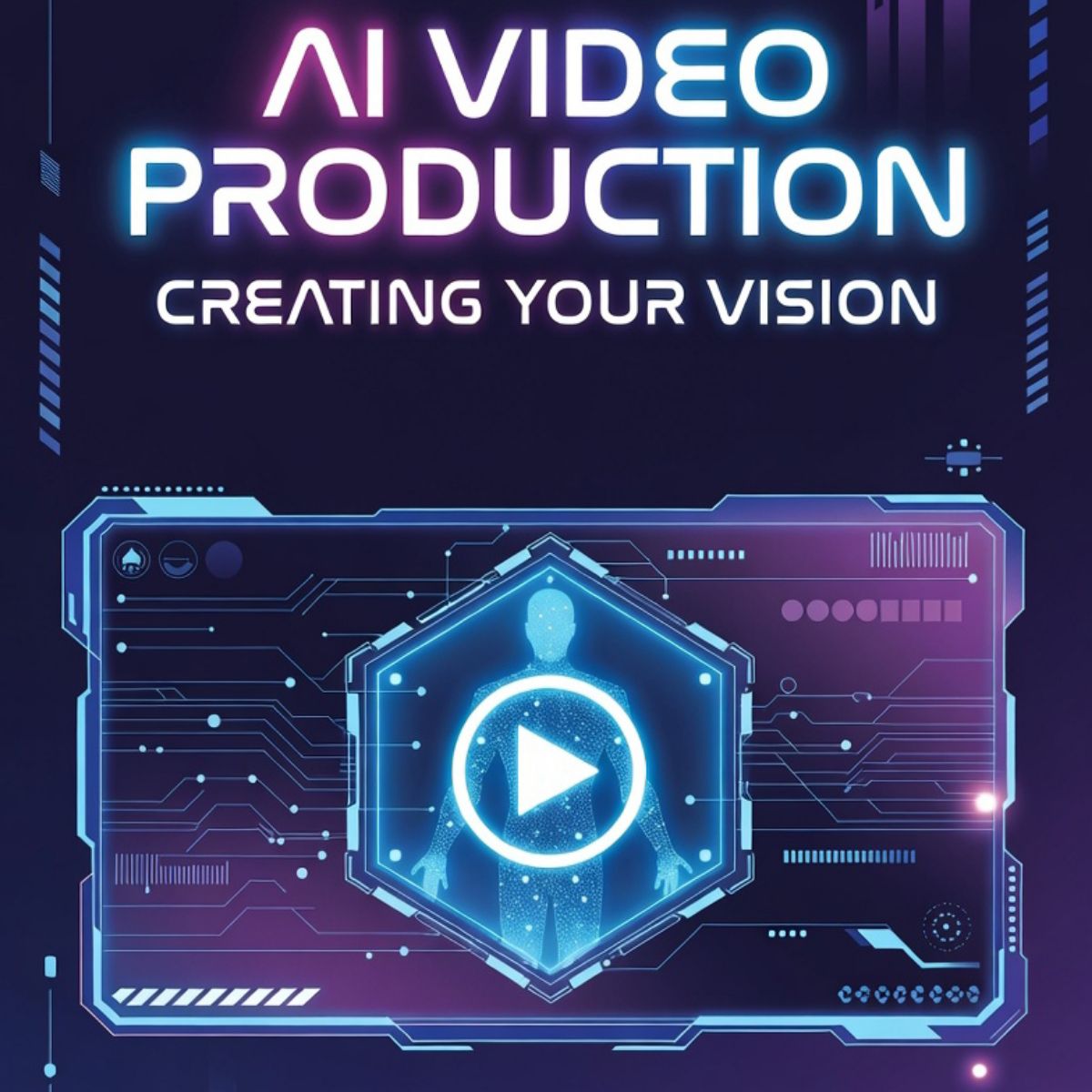 AI Service Thumbnail Generator — Premium Tech Visual for [YOUR SERVICE] example 1