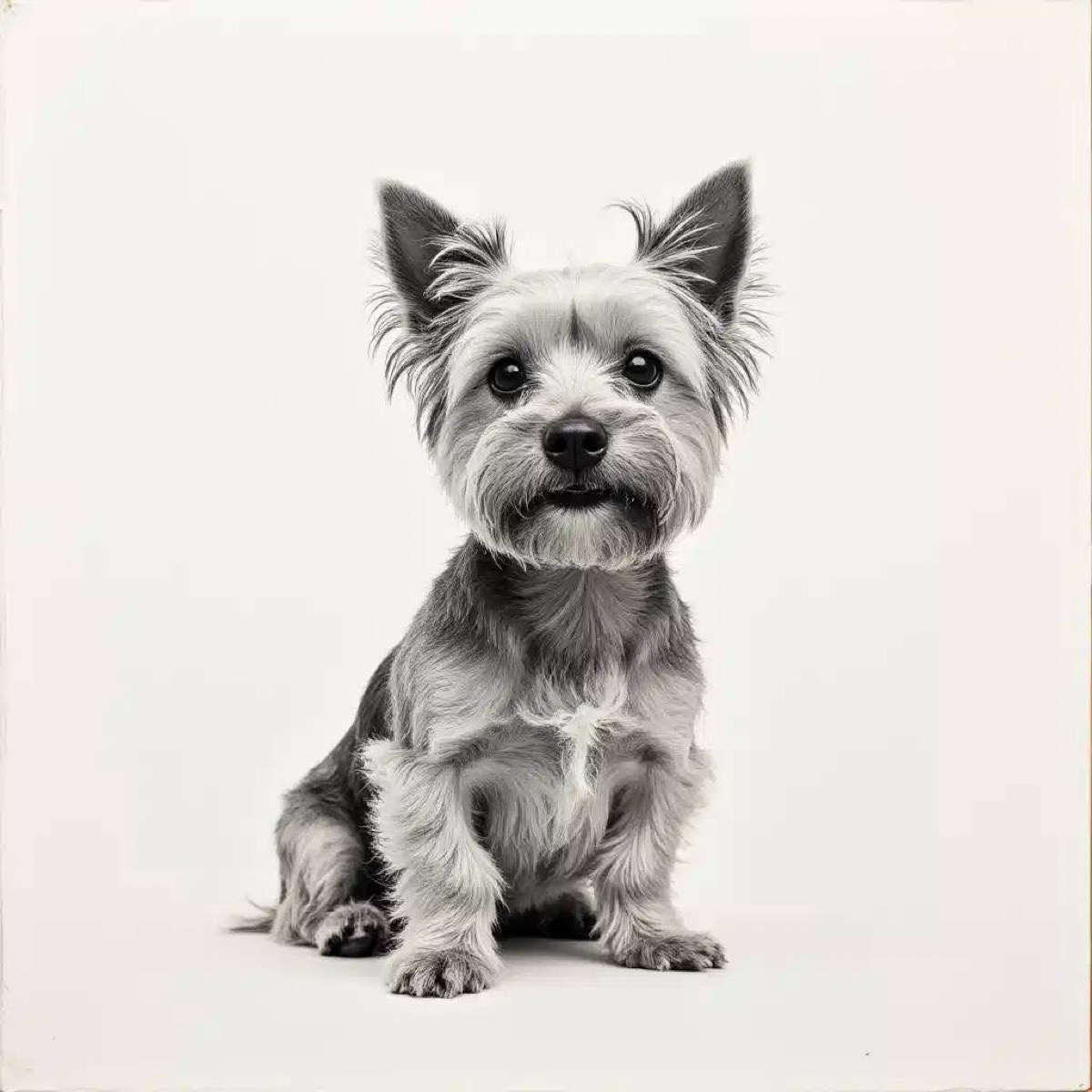 Whimsical Yorkshire terrier example 2