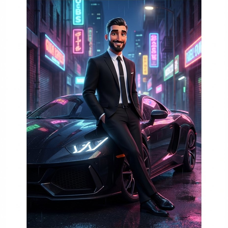 DreamWorks Spy Movie Animation from Your Selfie example 1