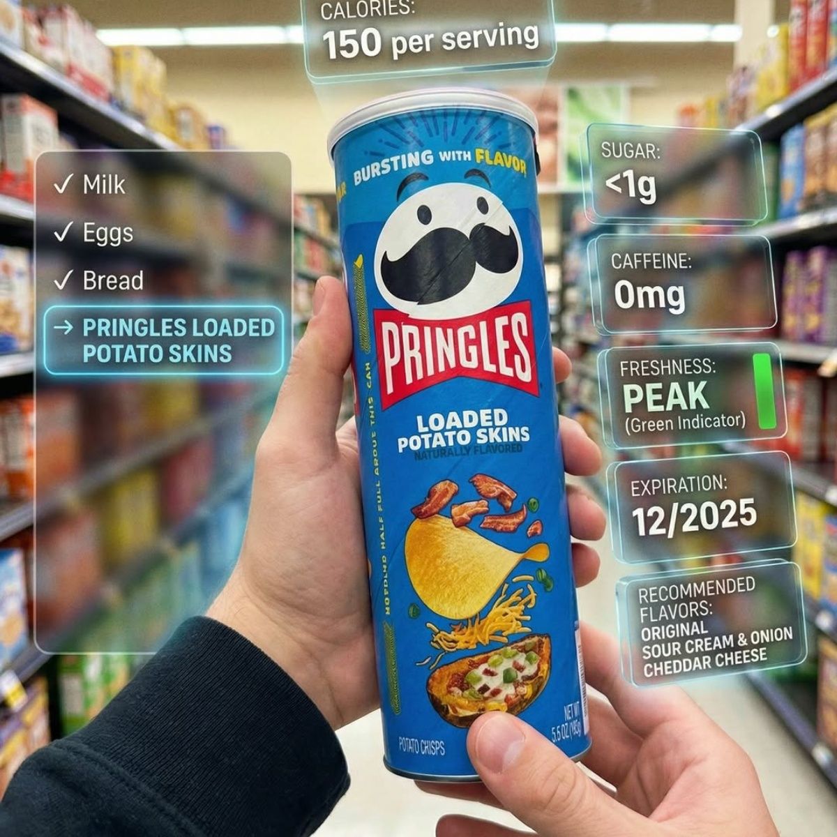 Futuristic AR Shopping Product View example 1
