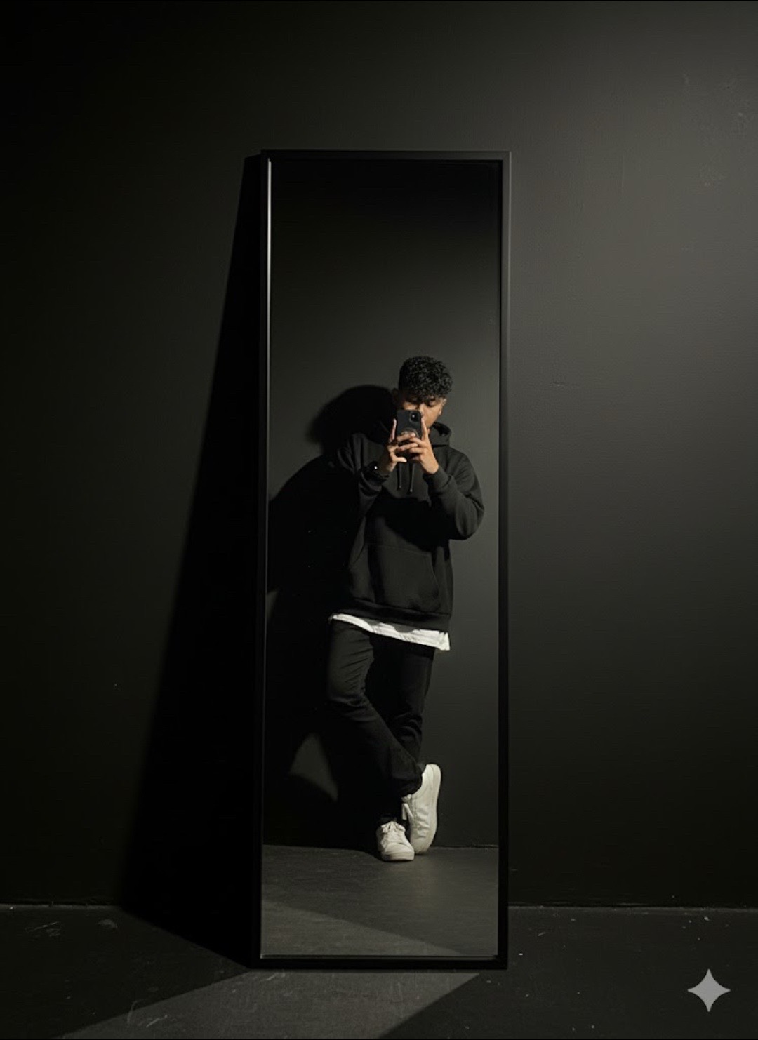 Mirror Selfie — Cinematic AI Photo example 1