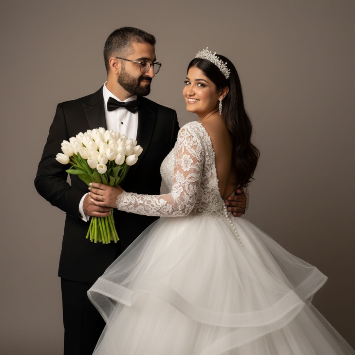 Gemini AI wedding photo generator example 2