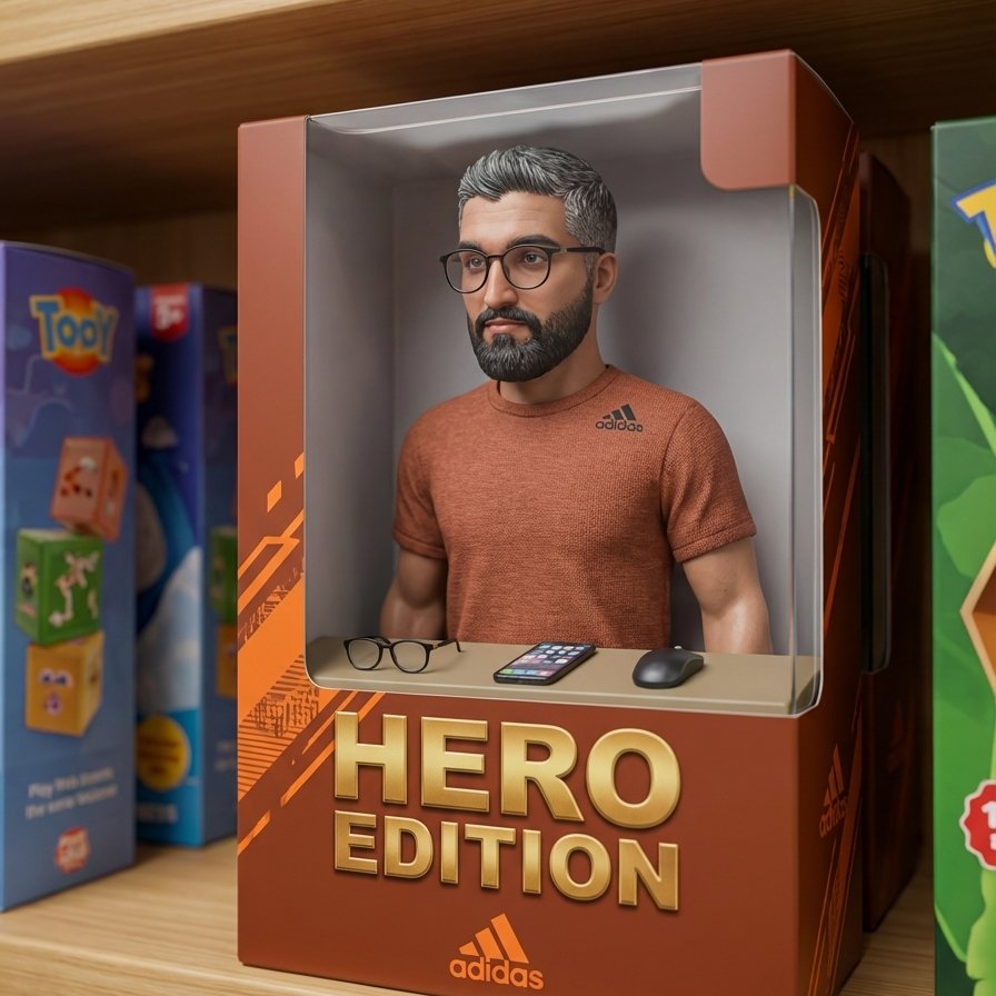 Collectible Toy Box Figure from Your Photo example 1