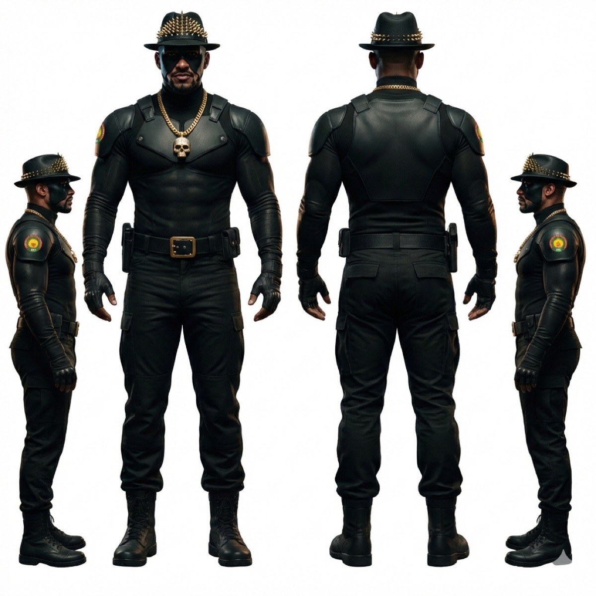 3D Character model example 1
