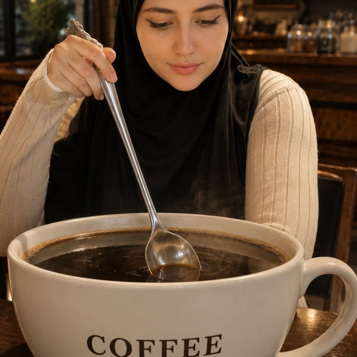Large coffee cup example 1
