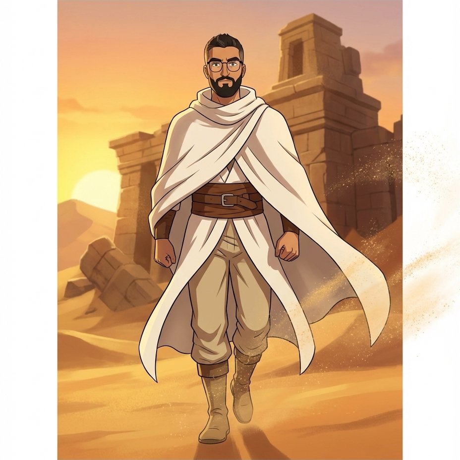 DreamWorks Desert Adventure Animation from Your Selfie example 1