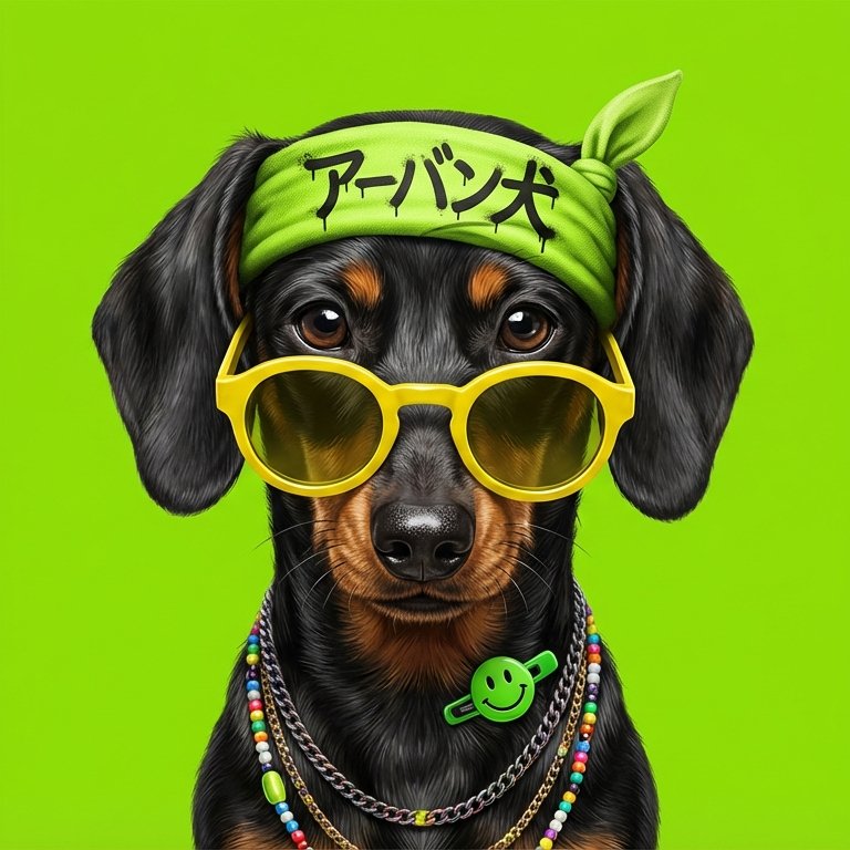 Urban Streetwear Animal— Bold Fashion Character Art example 3