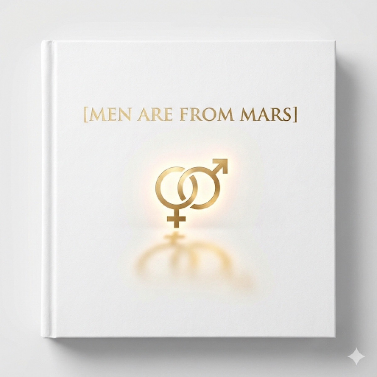 Minimalist Golden Book Cover Prompt example 1
