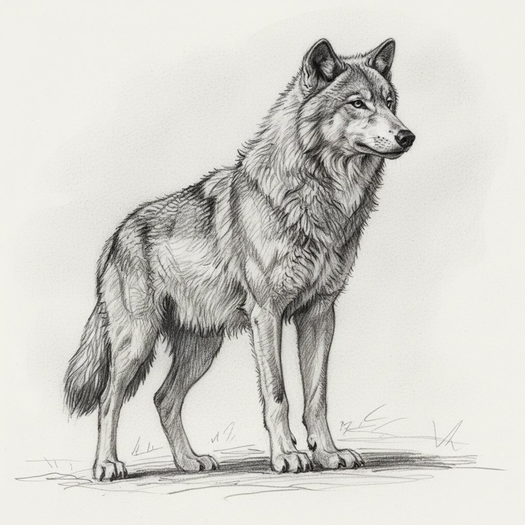 Realistic Graphite Pencil Sketch — Any Subject example 2