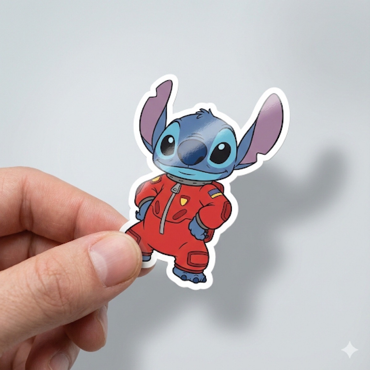 Hyperreal Character Sticker Photo Prompt example 1