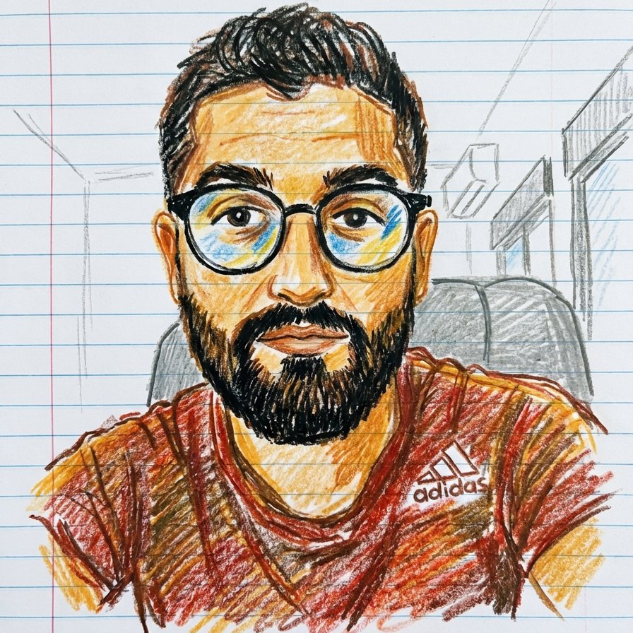 Childlike Nostalgia — Turn Any Photo into a Crayon Drawing Memory example 3