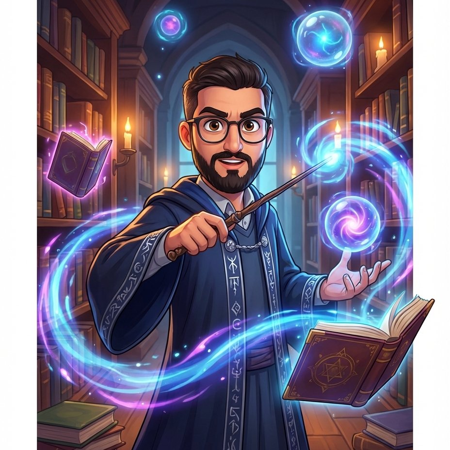 Pixar Wizard Academy Animation from Your Selfie example 2