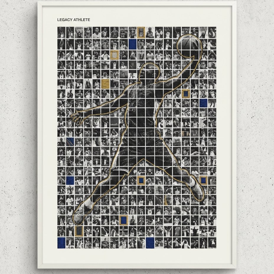 Premium Sports Tribute Mosaic Poster example 3