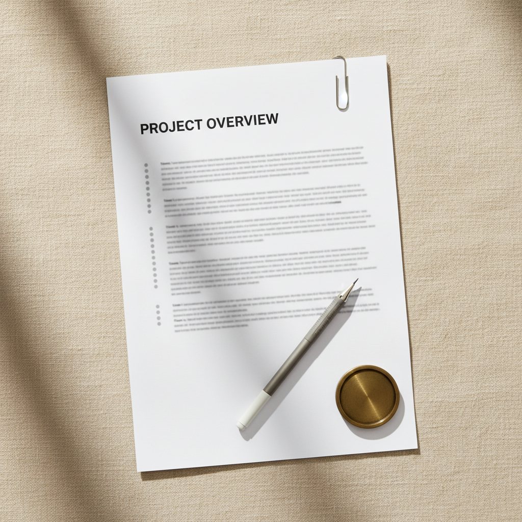 Contractor or Freelancer Brief example 1
