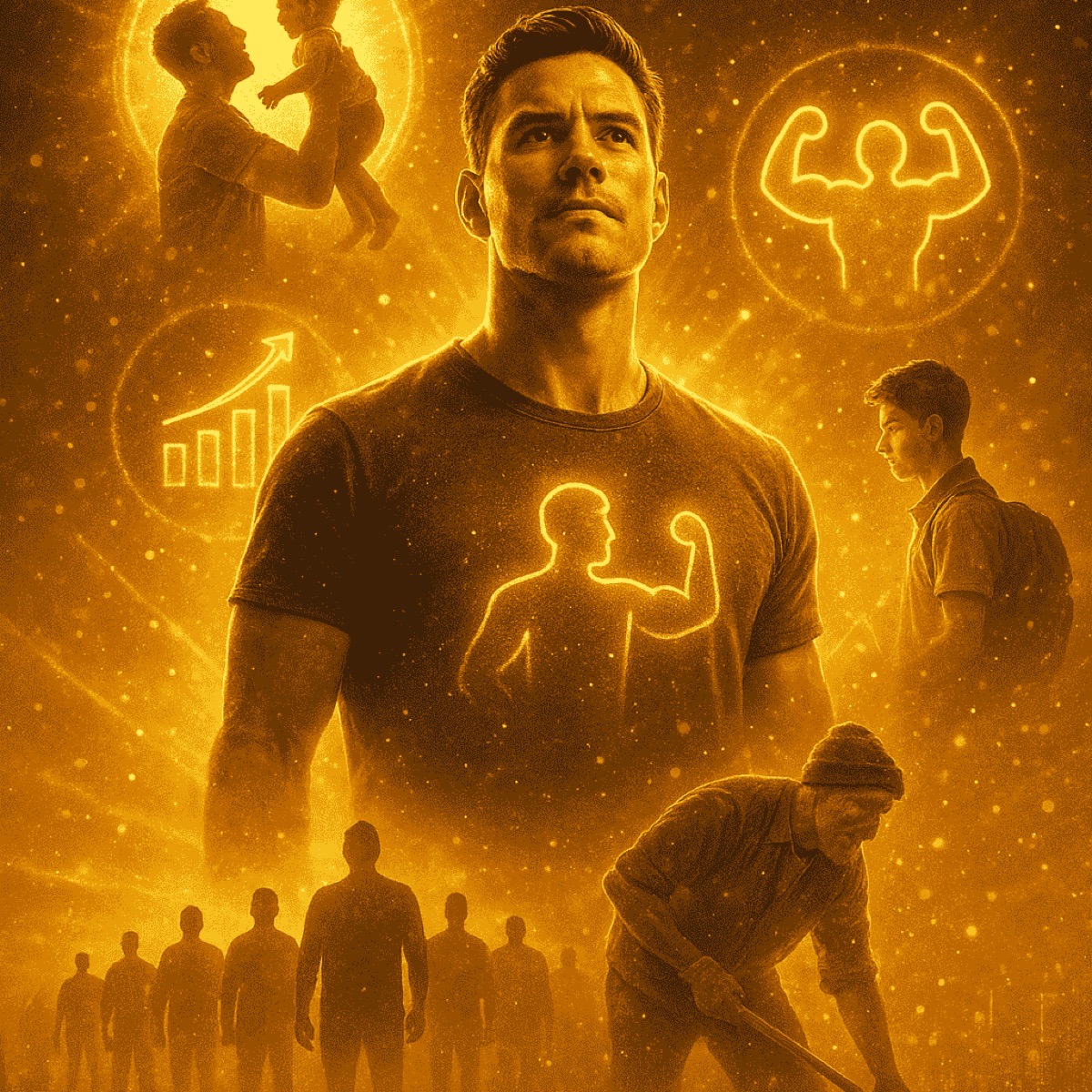 International Men’s Day Cinematic Image example 1