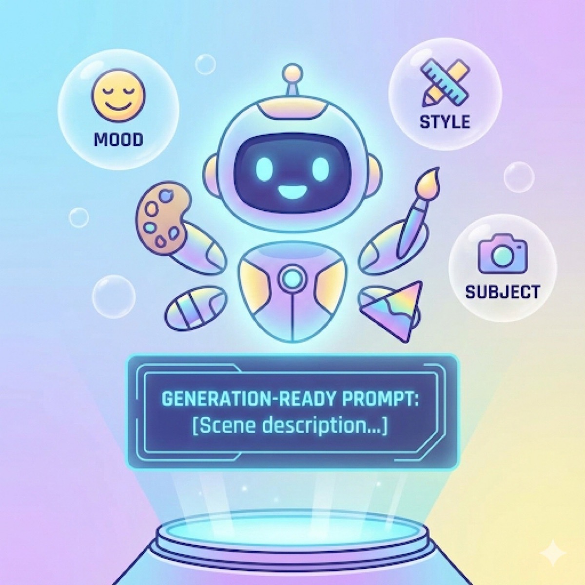 Scene & Style Exploration Assistant example 1