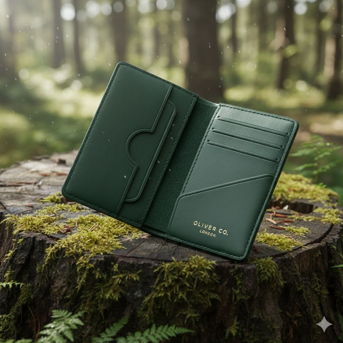 Luxury Product Display in Forest Setting example 2