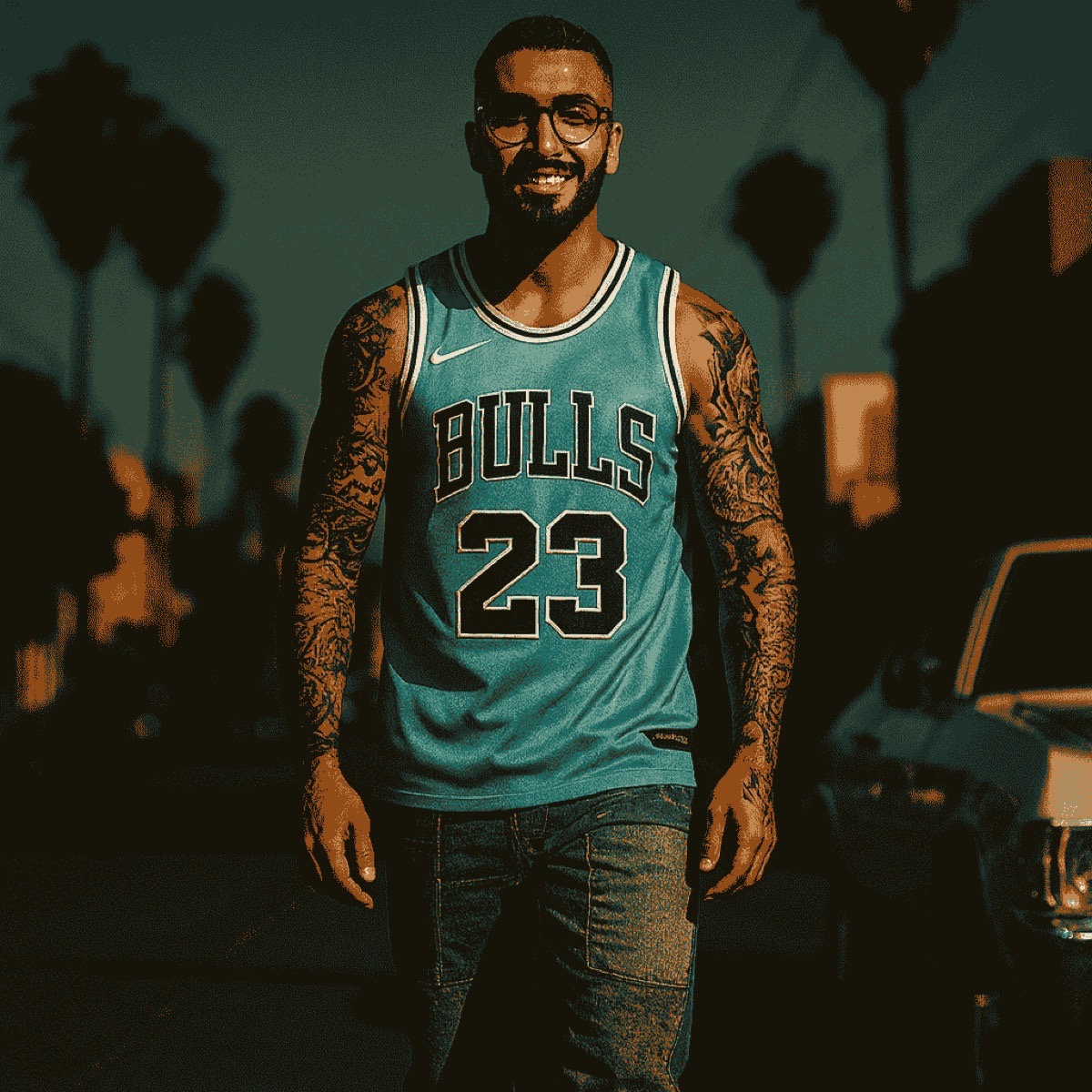 LA Street Heat – Bull 23 Cinematic Look example 1